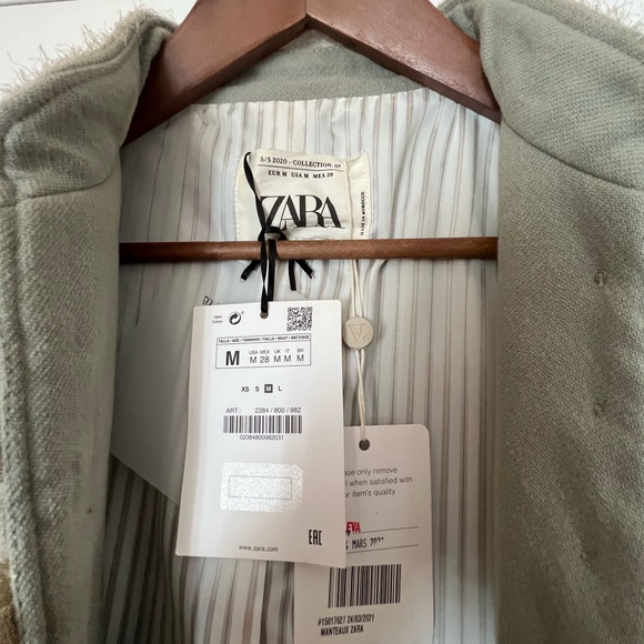 Zara New Limited edition officer coat 2020- sold out - Picture 6 of 7